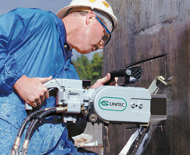 Concrete deals cutting chainsaw