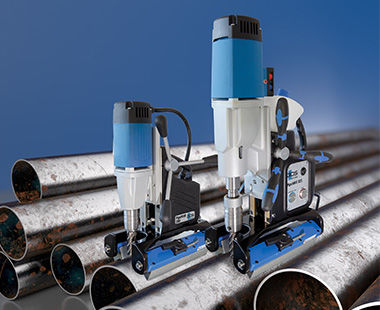 Pipe drilling store machine