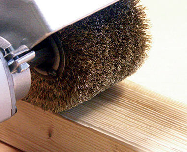 Electric deals steel brush