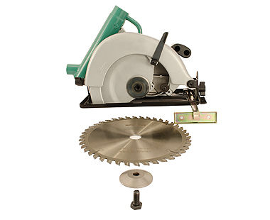 Air powered circular discount saw