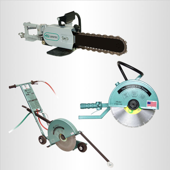 Heavy Duty Electric, Pneumatic & Hydraulic Powered Saws | CS Unitec