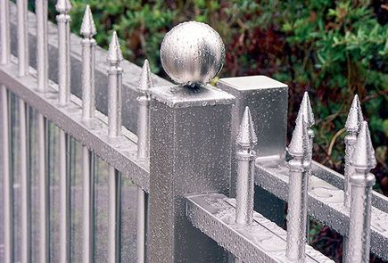finished fence